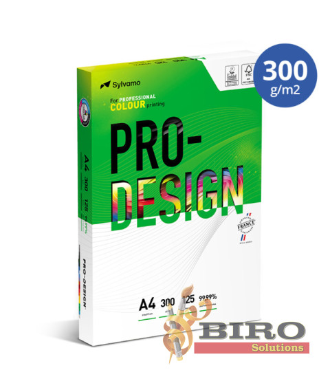 Hârtie pentru tehnica de birou PRO DESIGN, A4,(125 foi, 300 g/m2), clasa A++
